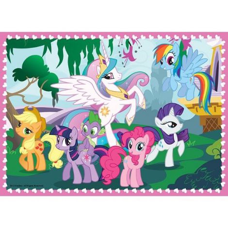 Puzzle Trefl 4w1 My Little Pony: Wakacje kucyków - 5